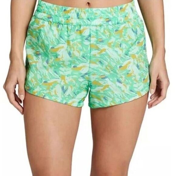 DSG - NWT - L Sz Small - Mid-Rise Stride Running Shorts/Built-In Brief/Green - Picture 12 of 14
